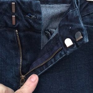 Old Navy Denim Daisy PA Dark Rinse Blue Jeans 8